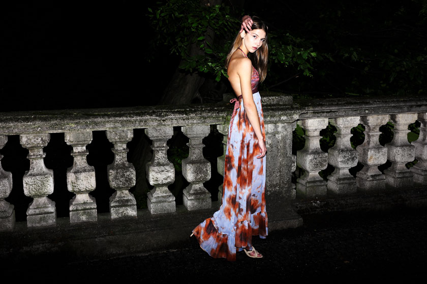 She Likes Night, a fashion editorial with Katrina@munichmodels by Arno AlDoori